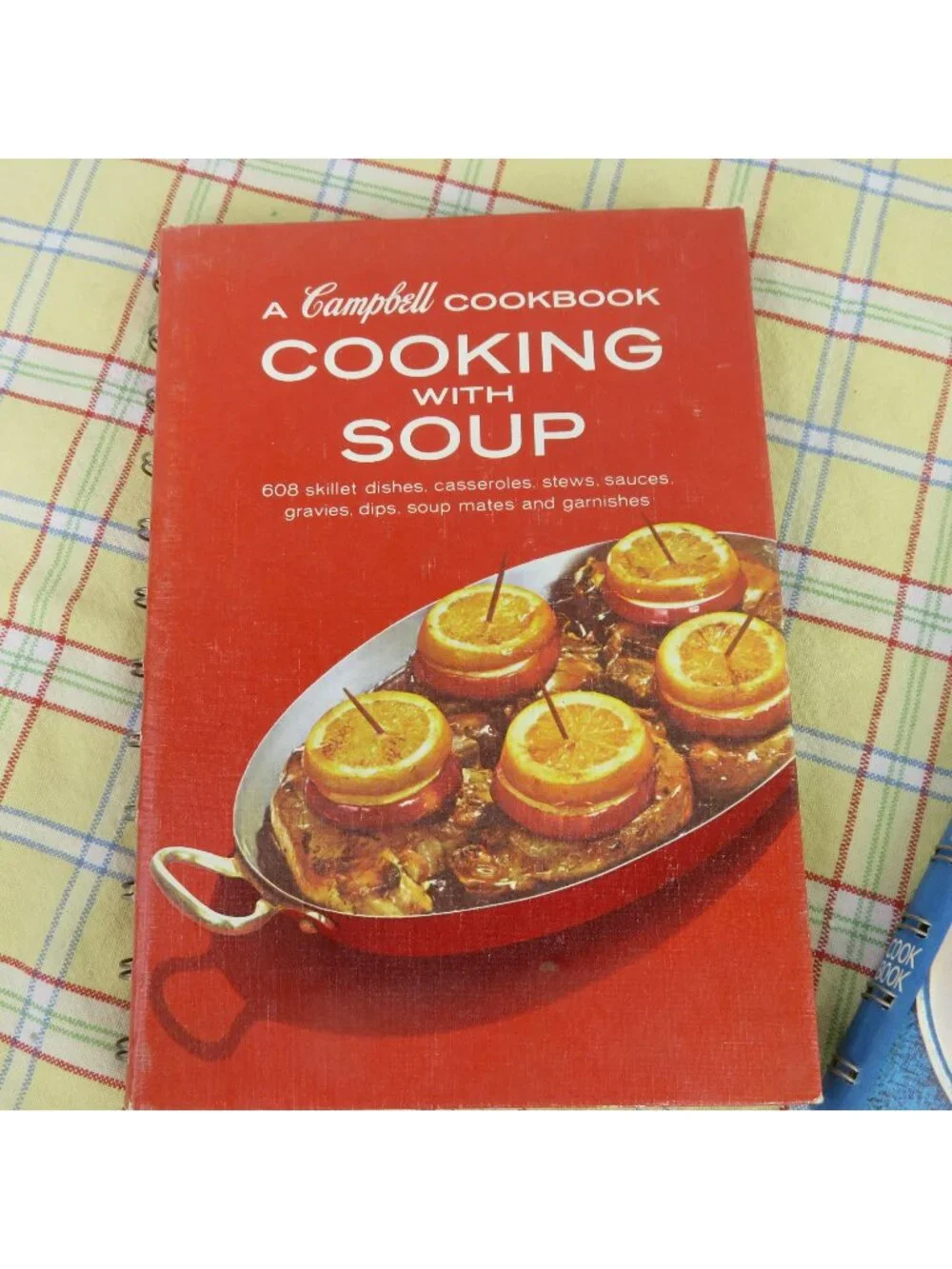 Lot of 3 Campbell Cookbooks Soup Main Dishes Quick Meals Spiral Bound Cook Book